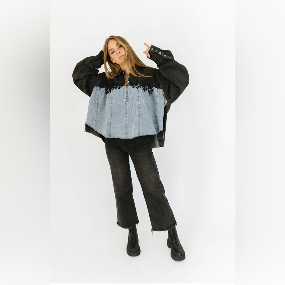 SILVERADO DENIM BUTTON UP Shop Zoco - Picture 5 of 15